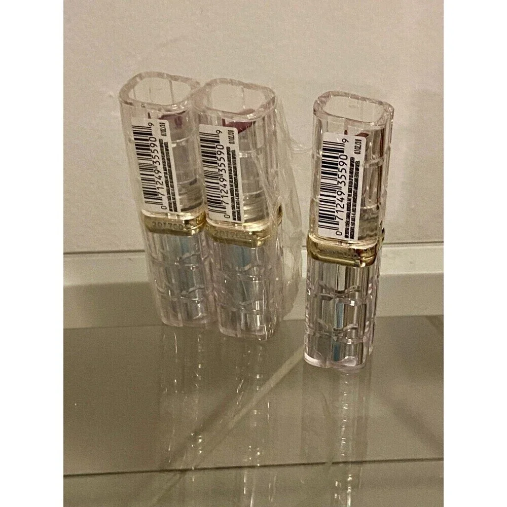 (3) L'Oreal Paris Colour Riche Shine Lipstick, Glassy Garnet # 926 NEW Lim Ed
